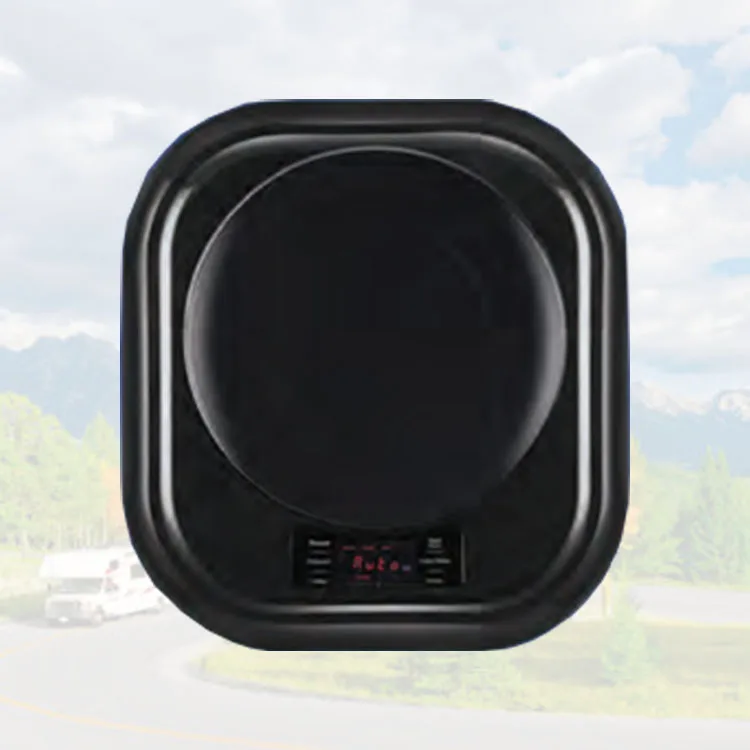 

High Quality 220V Voltage Rv Washer Black Color Motorhome Washer 2.5kg Spin Capacity caravan Washer