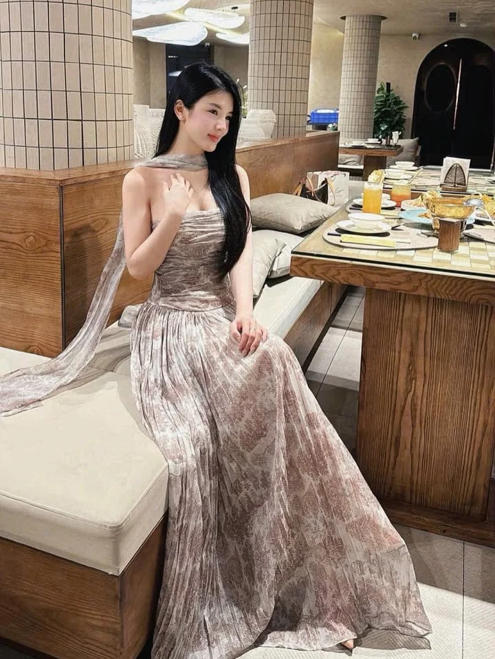 

Customized Elegant Evening Dresses Strapless Prom Gowns Simply Draped Color gradient Special Occasion abendskleider damen luxus