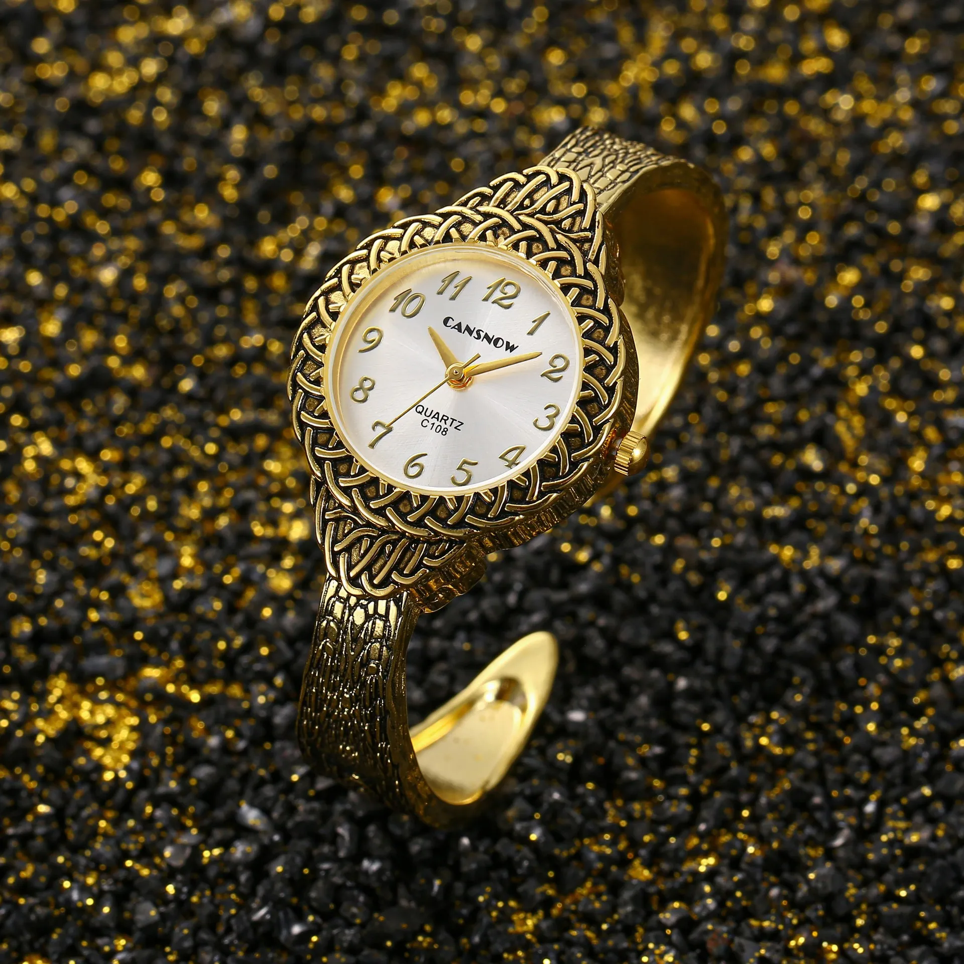 Orologio da polso con cinturino in acciaio argentato oro semplice con diamanti per orologio da donna al quarzo casual da donna Orologio regalo reloj mujer moda