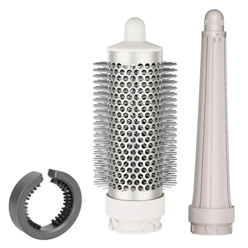 

Round Brush Attachment For Shark Flexstyle Auto-Wrap Curling Iron Long Curling Iron Conical Barrels Textured Waves