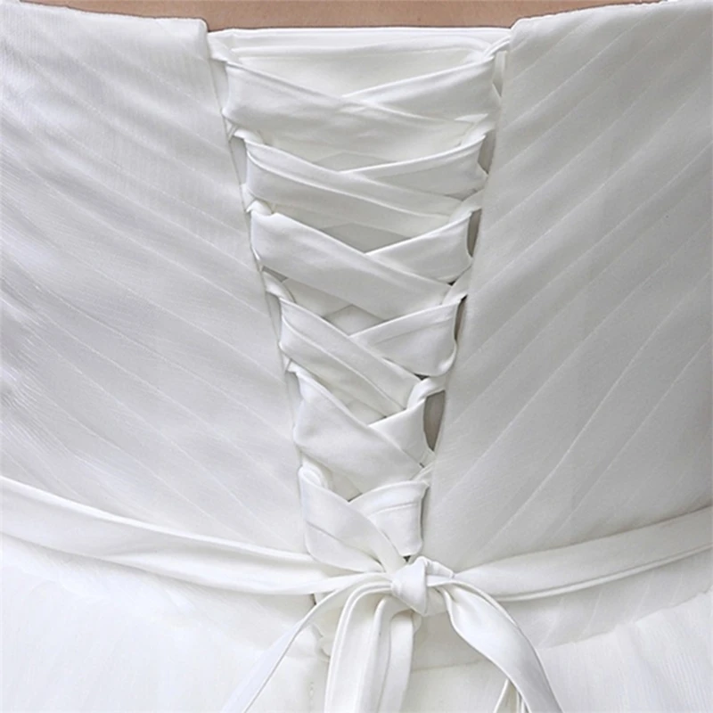 118Inch Wedding Dress Zipper Replacement Adjustable Corset Back Kit Lace-Up Satin Ribbon Ties for Bridal Banquet Evening Gown