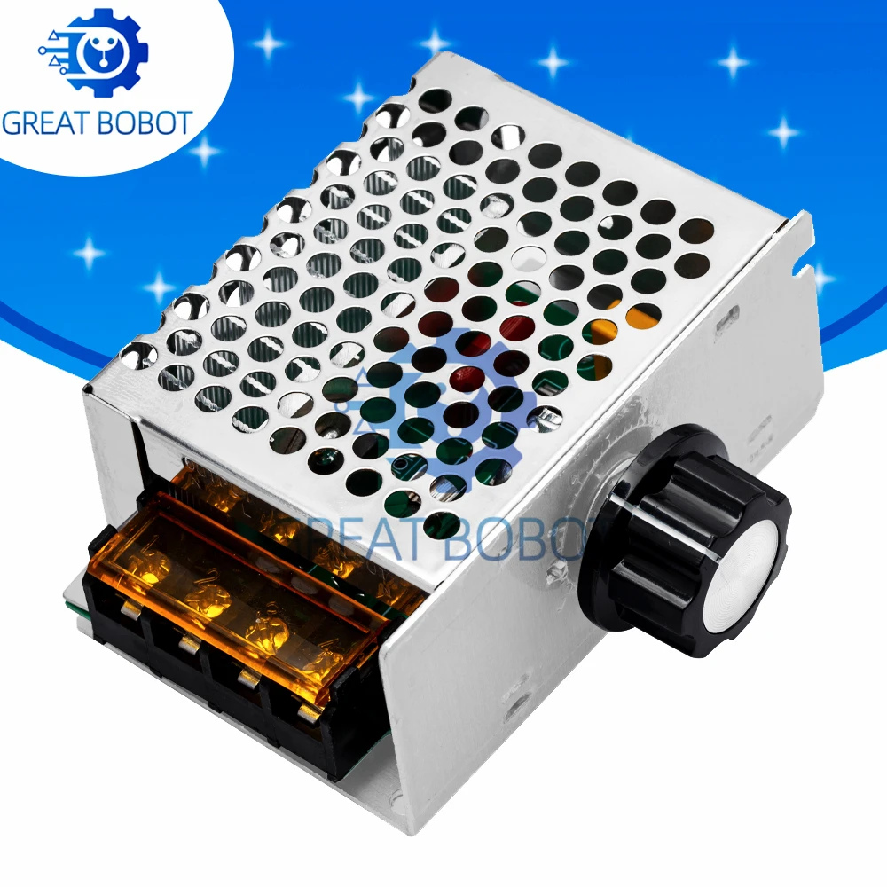 BS 1PCS AC 220V 2000W SCR Voltage Regulator: Dimming, Speed & Temperature Control