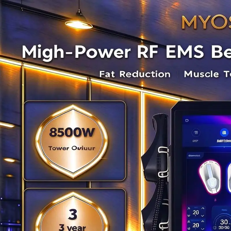 Portable EMSzero Body Shaping Machine8500W Muscle Stimulation Fat Burning Weight Loss Home Use Non Invasive Beauty Equipment