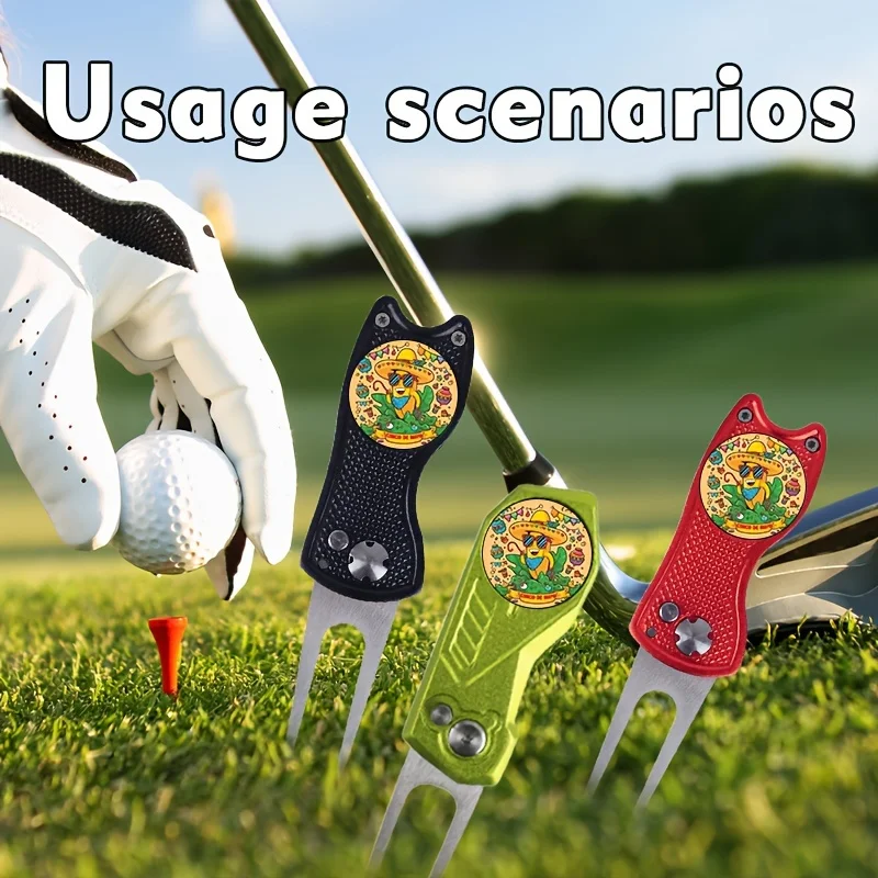 Golf Le Fleur \ Ferromagnetisme Magnetische Golfbal Markeerdop Clip Een Nieuw Verjaardagscadeau