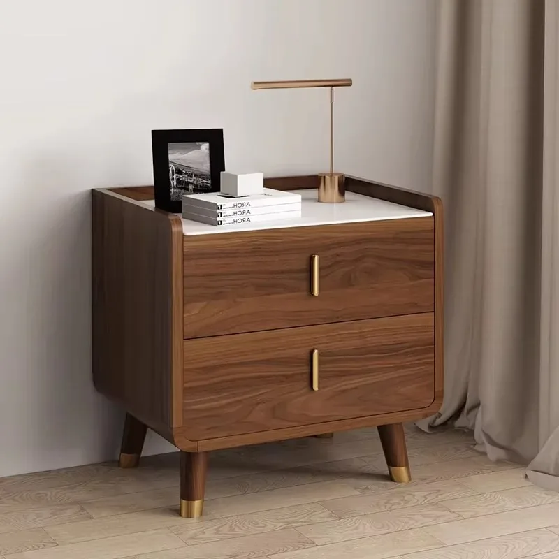 

Organizer Nordic Nightstand Aesthetic Storage Cute Storage Creative Bedside Table Luxury Trendy Mesitas De Noche Hotel Furniture