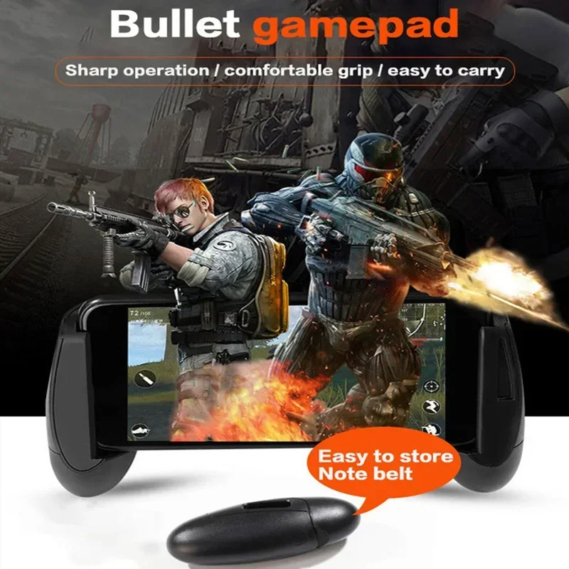 مقبض على شكل بيضة الإوز لقواعد البقاء على قواعد PUBG لعبة الهاتف المحمول Aim Shooting L1R1 Gamepad المقود لقبضة حامل هاتف IOS وأندرويد