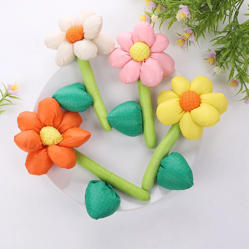 1PC Pastoral wind sunflower filled cotton cloth art corsage DIY decorative luggage accessories