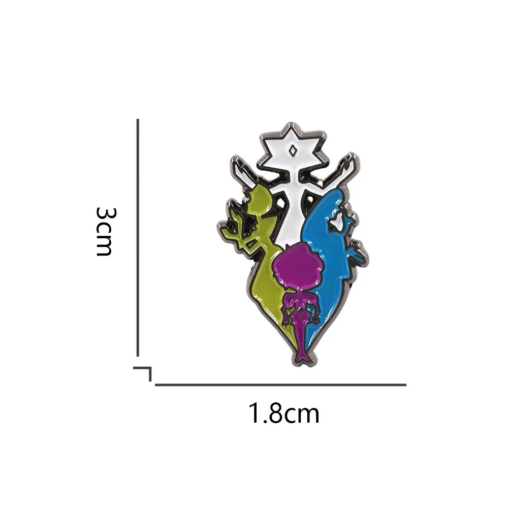 Steven Universe Badge Cute Anime Peripheral Brooch American Television Animation Image Icon Metal Pin Fashion Jewelry Enamel Pin