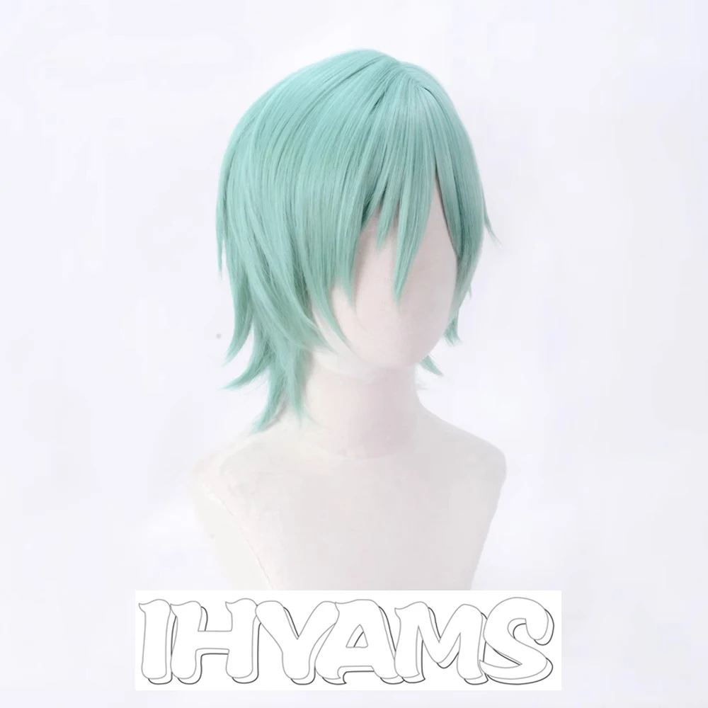 

Kazehaya Tatsumi Косплей Парик 30 см Зеленый лаймовый парик Косплей Аниме Косплей Парик Термостойкий синтетический парик Хэллоуин