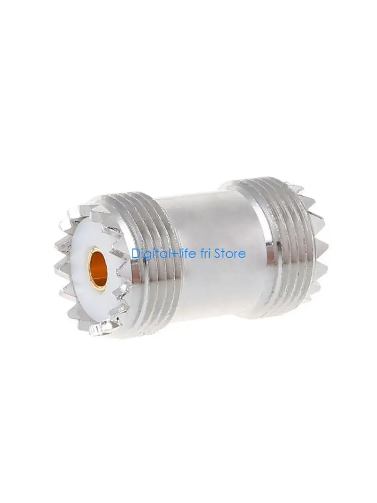 E06D UHF SO239 Female To Female Jack Panel Mount RF Coaxial Adapter Connector Straigh
