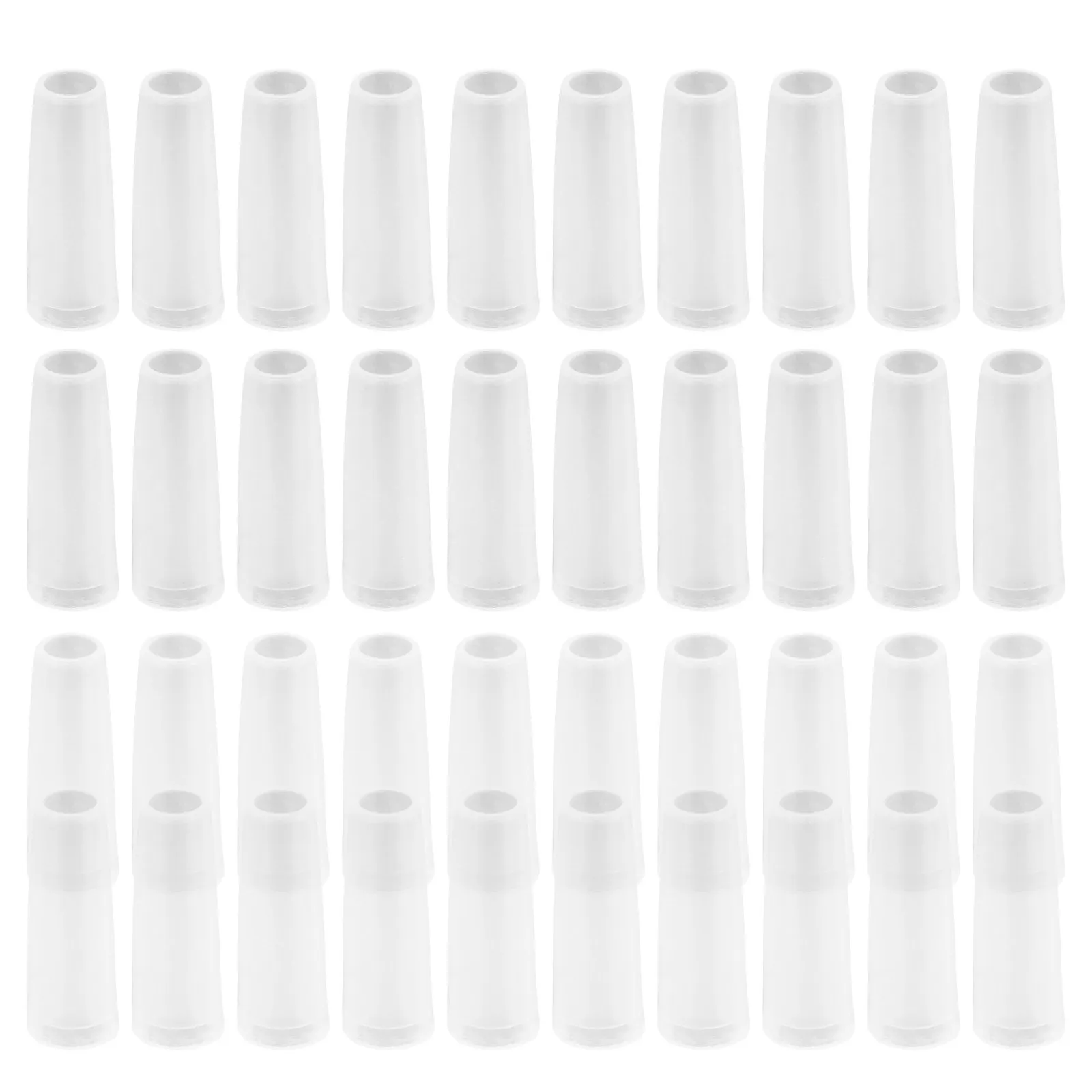 50Pcs Alcohol Tester Mouthpiece Replacement Compatible for At818 Breathalyzers Breath Alcohol Accessory for Screening