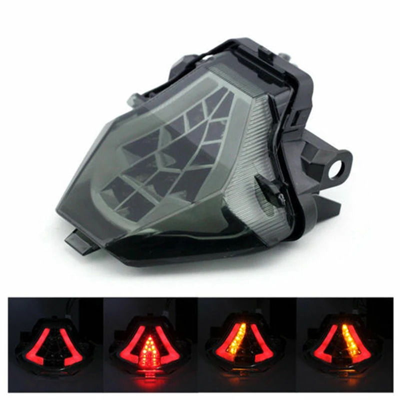 Rear Tail Light LED Running Flash Brake FlashLED Turn Signal Flash Suitable For Yamaha R3 R25 MT07 MT-07 MT 07 25 03