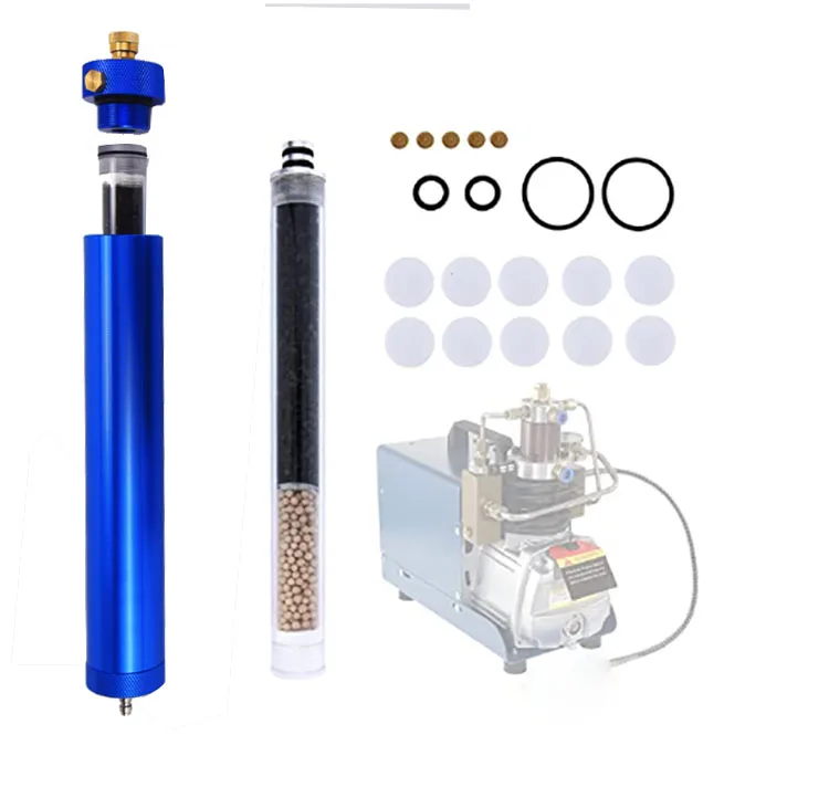 pcp Air Compressor Filter Dryer Kit for Scuba Tank Diving Air, Air Gu n 30mpa Replacement Oil Water Separator