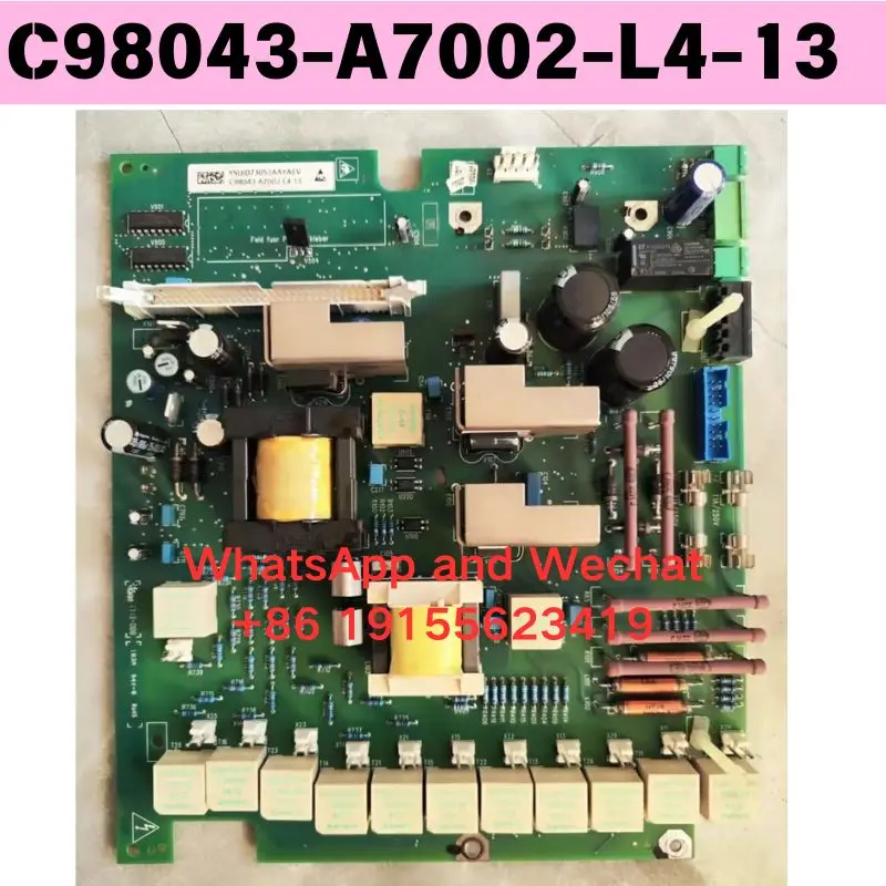 

Used C98043-A7002-L4-13 DC speed regulator power board Functional test OK Quick delivery