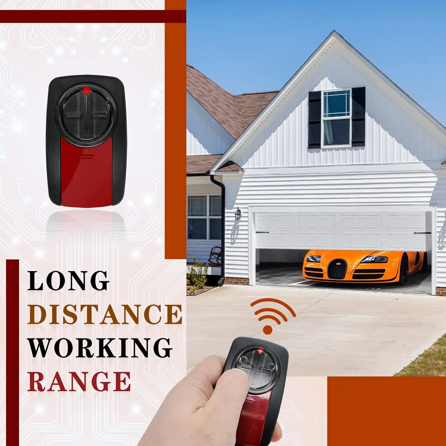 فتاحات باب المرآب للأمن + 2.0 Trifolk 891LM 373LM 973LM 81LM رمز المتداول للتحكم عن بعد