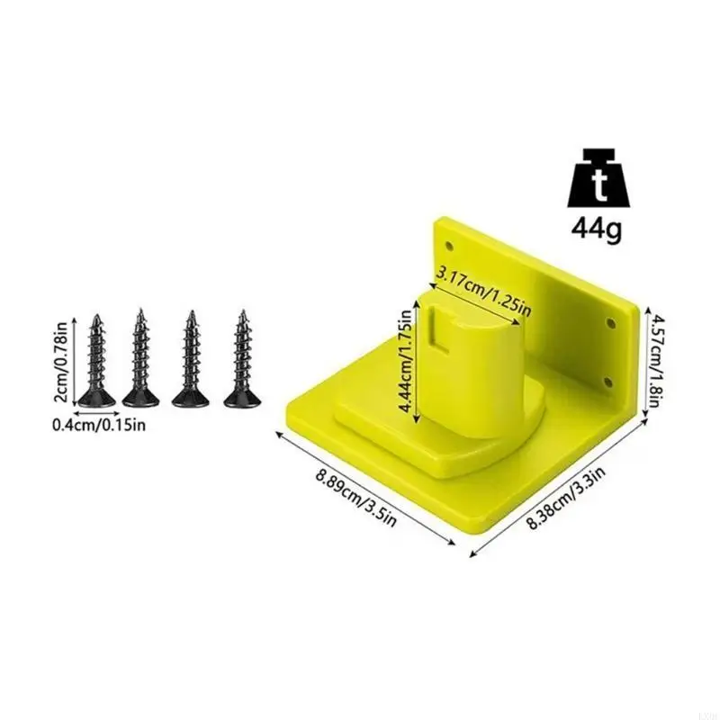LX0C Tool Mount Holder Plastic Wall Mount Electric Tool Battery Dock Holder Heavy