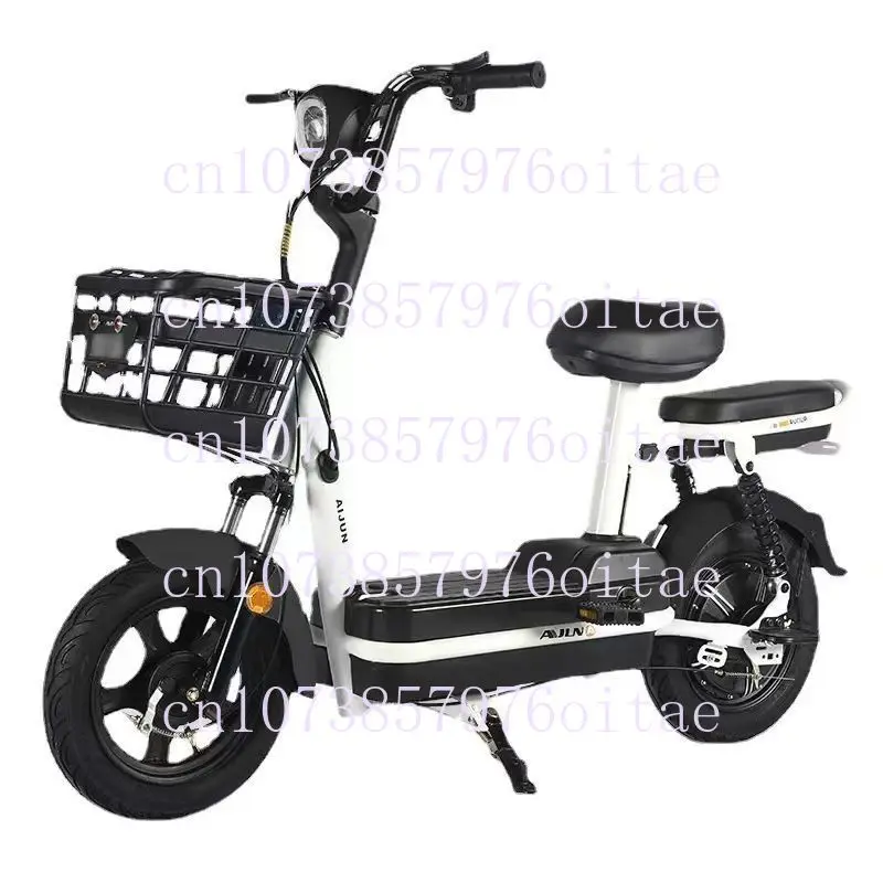 14inch Fashion Double Electric Bicycle Factory Direct Sales Electric Scooter 48V Power Electric City Bike