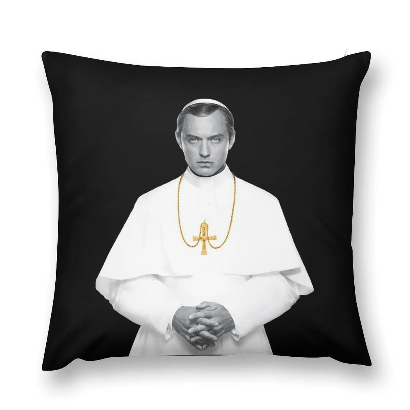 Lenny Belardo - Young Pope Pius XIII - Jude Law Throw Pillow Pillowcase pillow
