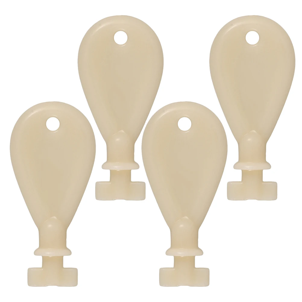 4Pcs Toilet Paper Organizer Key ABS Plastic Paper Towel Dispenser Lock Core Replacement Commercial Tissue Box Access Tool