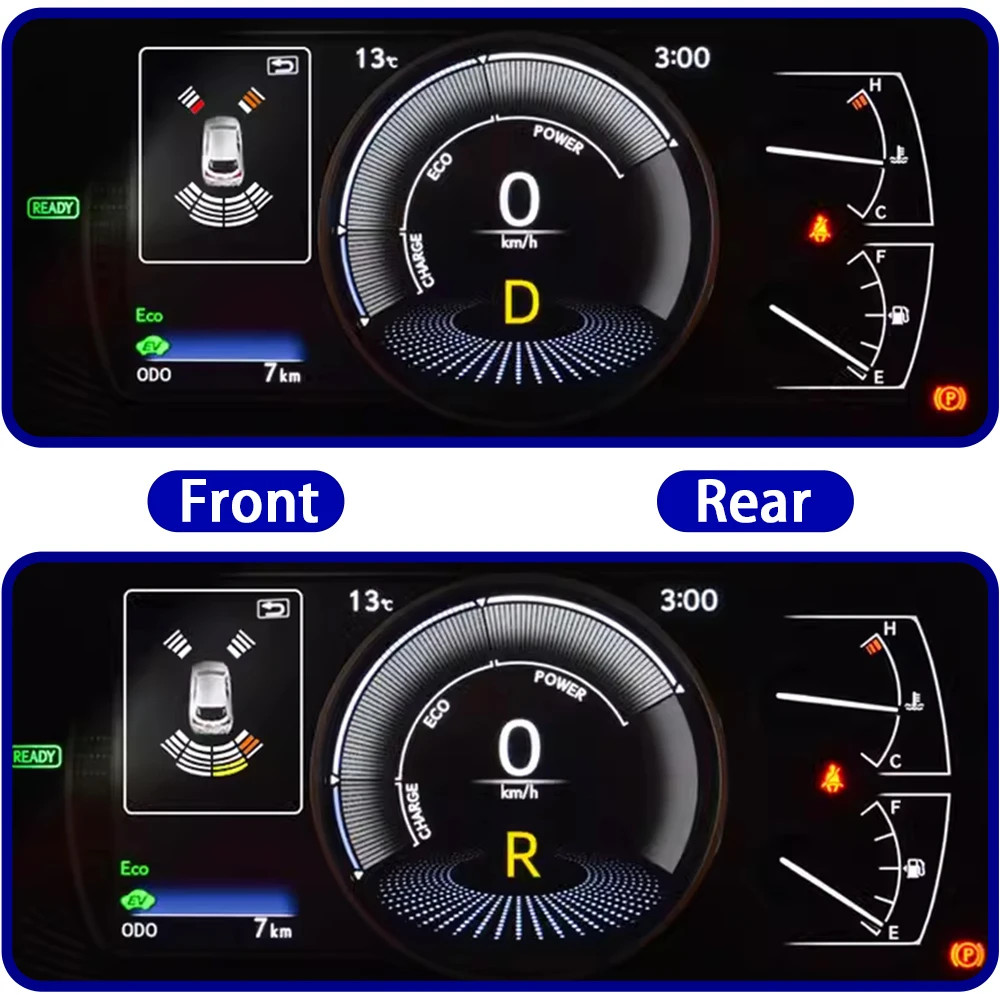 ZhuCamX OEM Car Parking Sensor Kit Buzzer Alarm Reverse Radar Detector System For Lexus UX UX200 UX250h UX260h UX300e 2019~2025