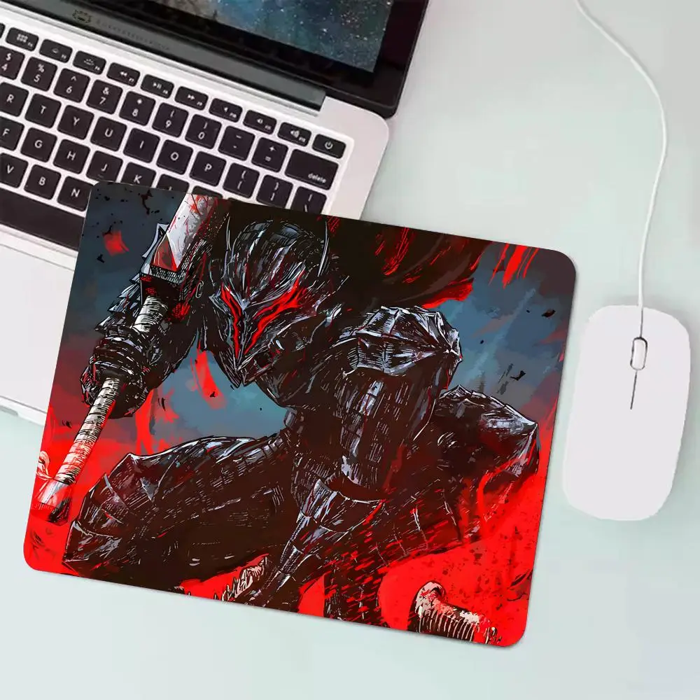 

BERSERKs Mouse Pad PC Computer Mouse Mat Laptop Keyboard Mice Mousepad Writing Desk Mats Office Accessories 21x26 25x30 CM