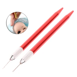 Doll Hair Reroot Needle Kit Repaint Dolls Head Reborn Hair Rooting Tools Wig Making Supplies Accessories Set 2 Sizes
