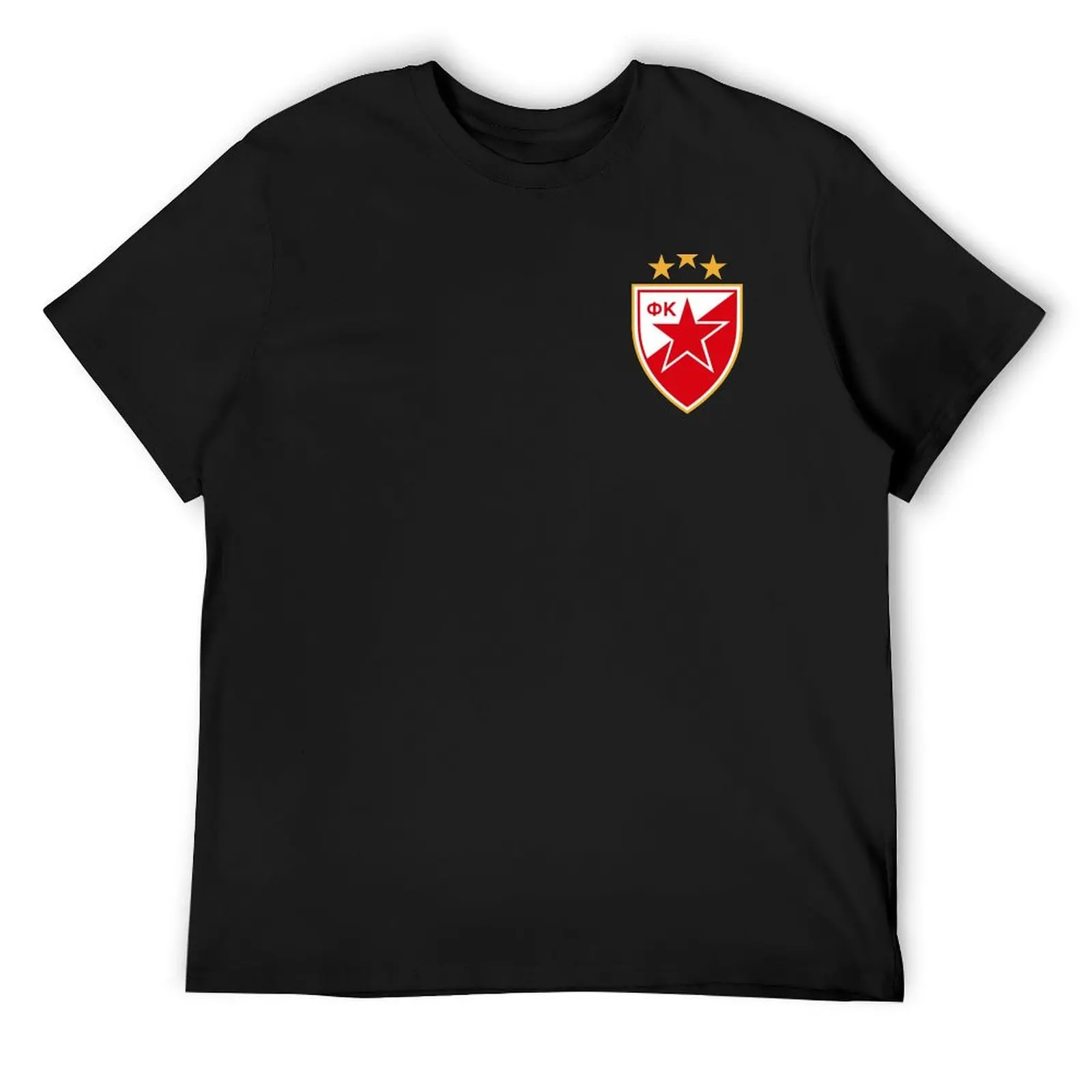 Crvena Zvezda Red Star crest T-Shirt plain anime clothes shirts graphic tee quick-drying funny t shirts for men