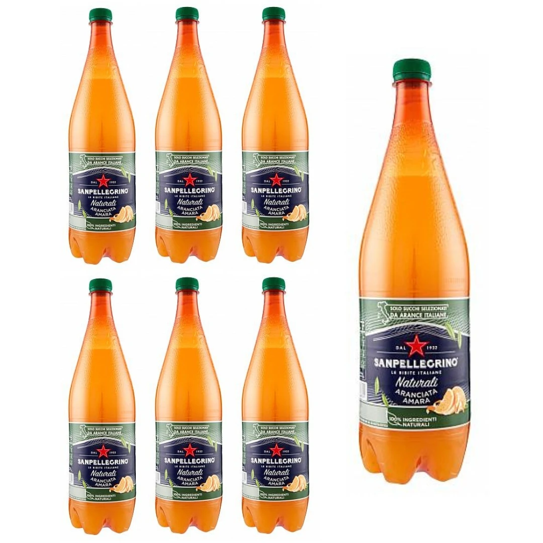 San Pellegrino napój gazowany Amara Aranciata Naturalli 7 x 1,2l