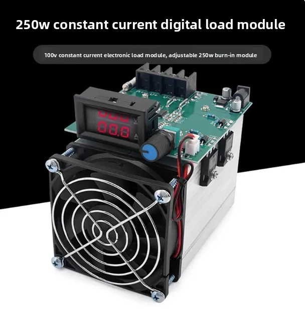 DC Electronic Load 250W 12V 20A Battery Tester Adjustable Module for Power Supply