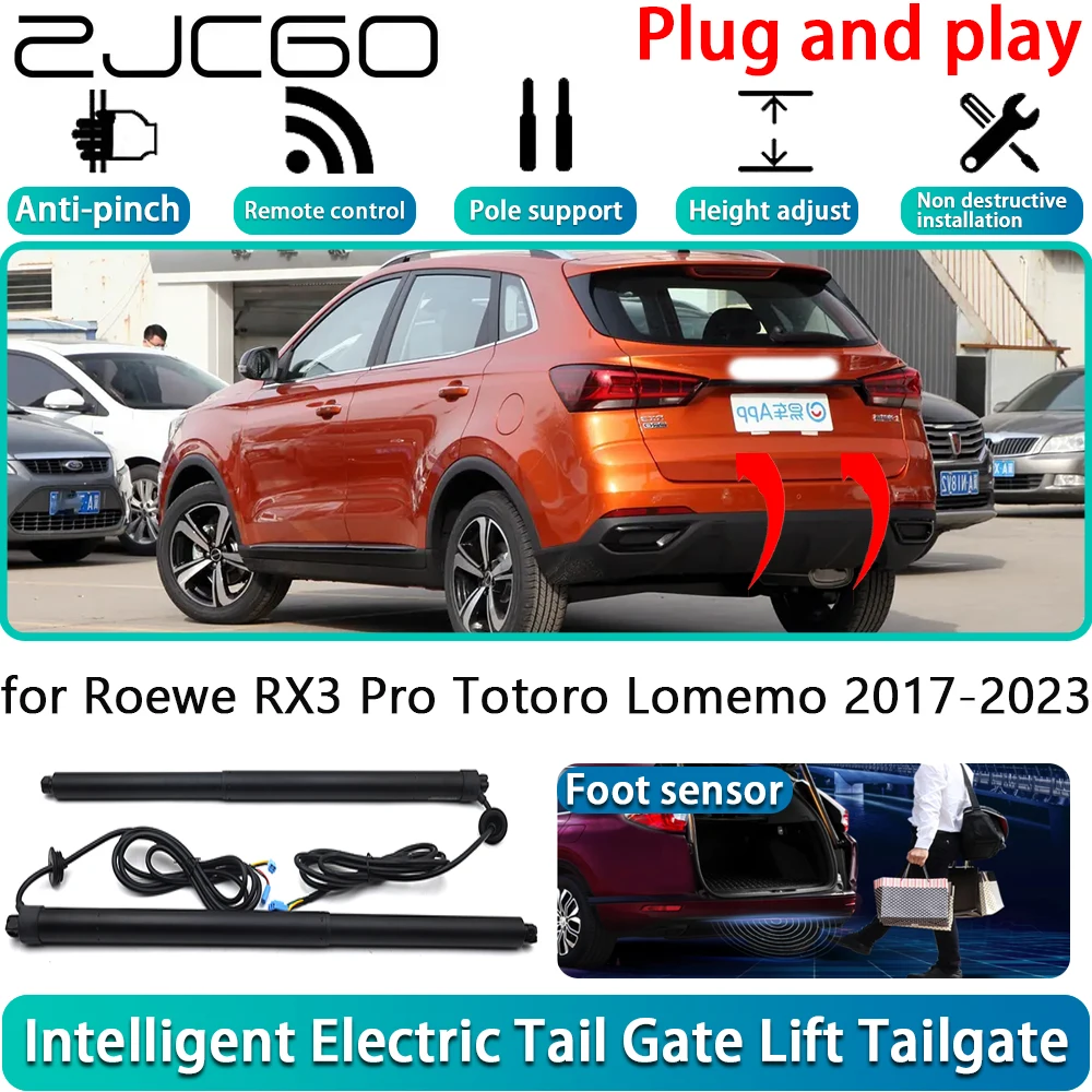 

for Roewe RX3 Pro Totoro Lomemo 2017-2023 Electric Powered Tailgate Power Liftgate Automatic Tailgate System With Foot Sensor