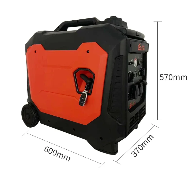 4kw 8000 Watts Patented Home Standby Portable Gasoline Generator Silent Generator Portable Silent Inverter