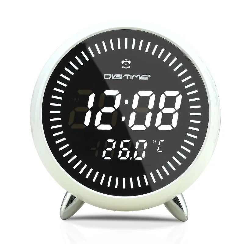 LED Electronic Digital Thermometer Alarm Clock