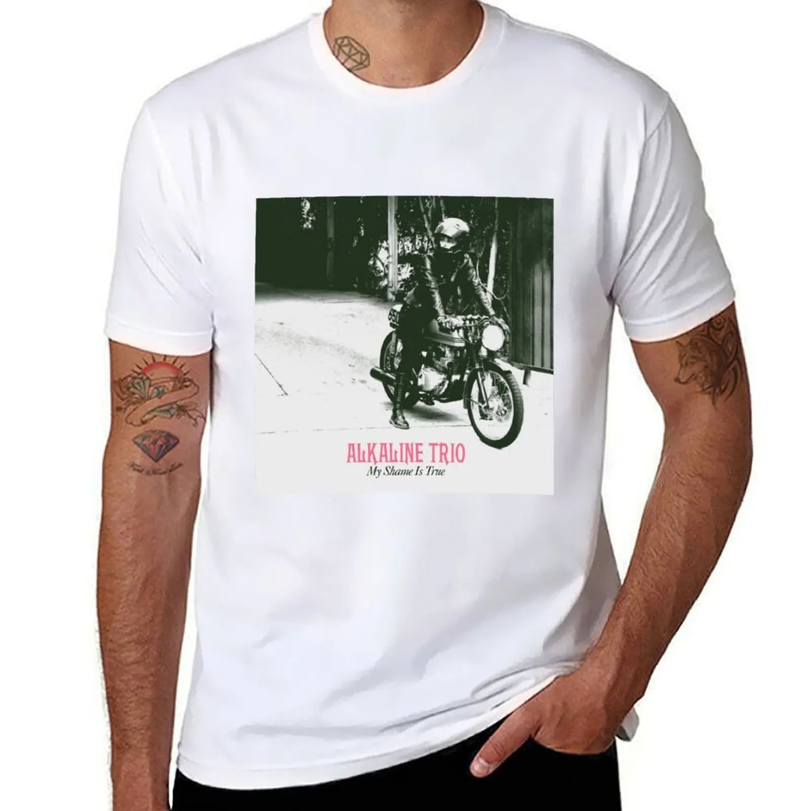 

Alkaline Trio my shame is true T-Shirt black cotton t-shirt plain for man package t shirt man luxury T-Shirt