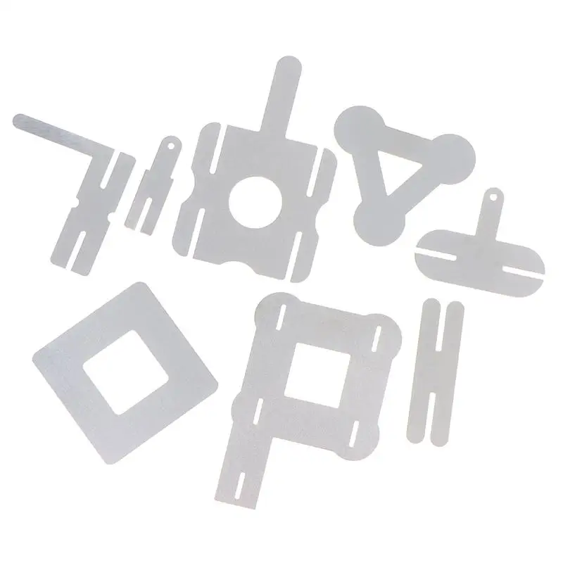 New 50Pcs Spot Welding T Shape Nickel Tab 18650 Nickel Plated Steel Plate Power Lithium Battery 0.15mm Nickel Sheet view 3