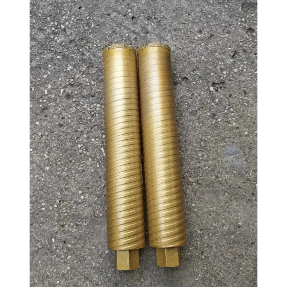 لقمة مثقاب المياه سريعة النحاس 63، فتاحة ثقب جدارية جافة وحادة من الخرسانة، للاستخدام المزدوج الجاف والرطب