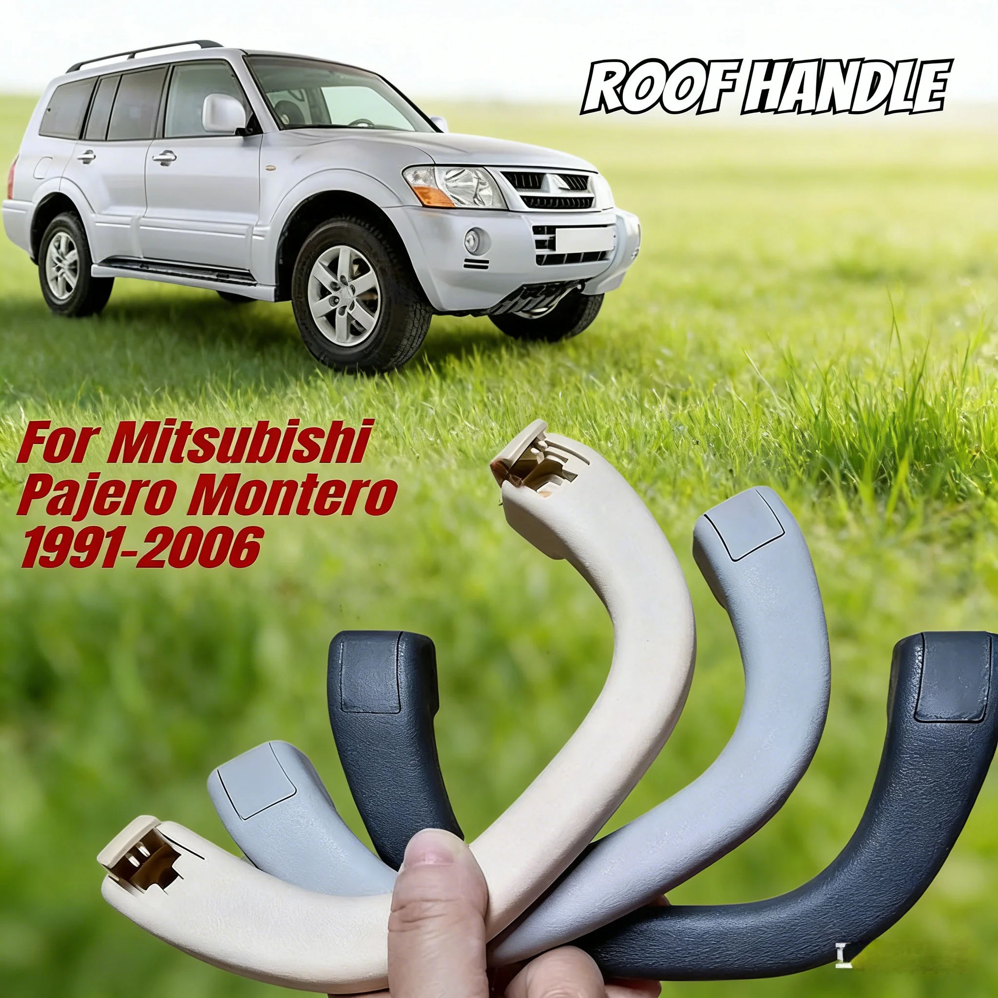 

Interior Roof Handle Ceiling Safety Armrest Handrail MB769617 For Mitsubishi Pajero Shogun Montero V31 V32 V33 V73 V77 1991-2006