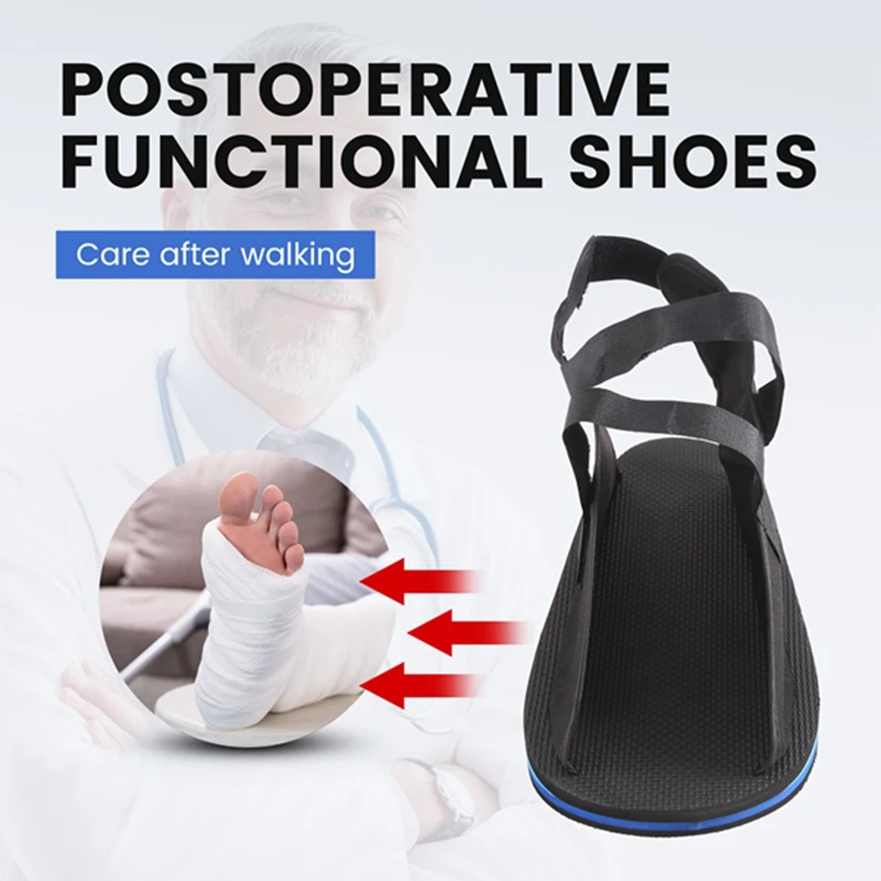 

Post Op Shoe Foot Fracture Support Shoes Walking Shoe For Foot Injuries Stable Ankle Joints Recovery Pain Relief
