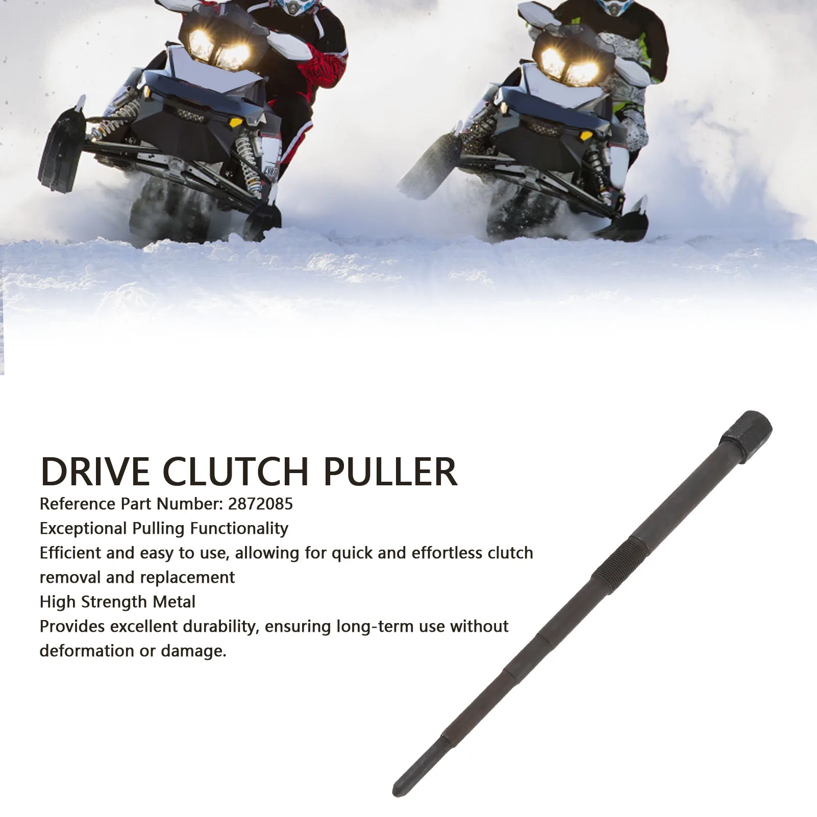 

Puller Tool Primary Puller 2872085 Effortless Metal High Strength for ATV UTV Replacement for Sportsman 850 1000