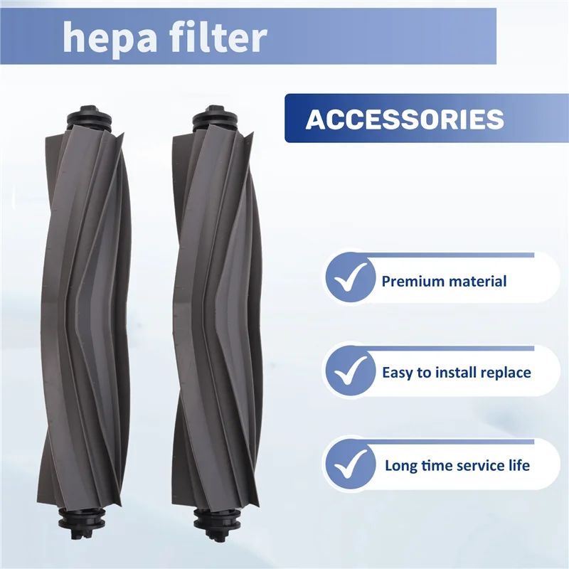 EAS-для Dreame D9 Max Gen 2, D10s Pro, D10s Аксессуары для роботов-пылесосов Основная щетка Фильтры Запасные части для швабры