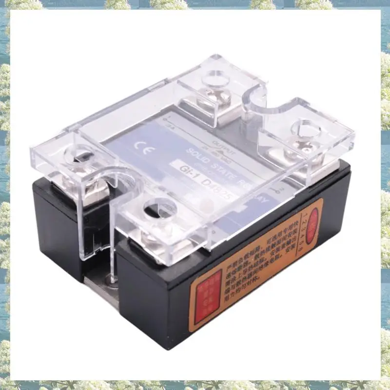 Новинка-2X SSR 25A 3-32 В постоянного тока до 24-480 В переменного тока, однофазное твердотельное реле, управление постоянным током, напряжение нагрузки AC MGR-1 D4825