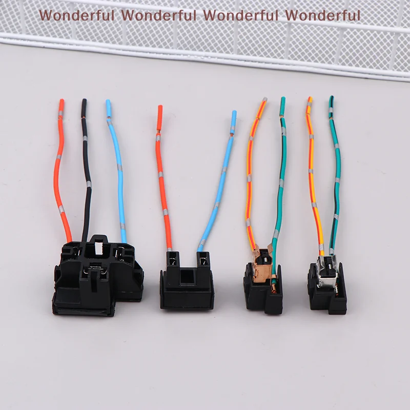 Picture 7: 2Pcs For H1 H7 H4 Bulb Car Headlight Connection Plugs Headlight Lamp Bulb Socket Wiring Harness Connector Plug Adapter Line