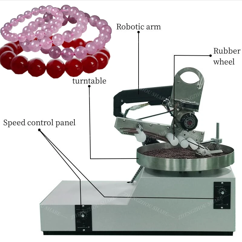 Automatic Seed Bead String Machine Jewelry Beads Making Machine