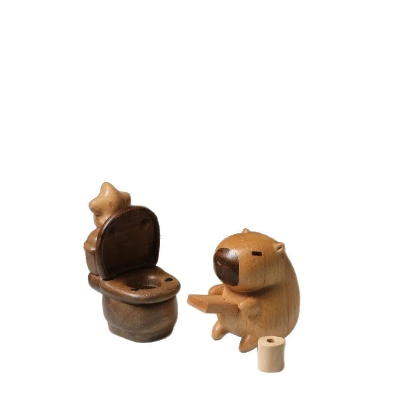Beech splicing Capibala desktop decoration creative home office desk cute ornament
