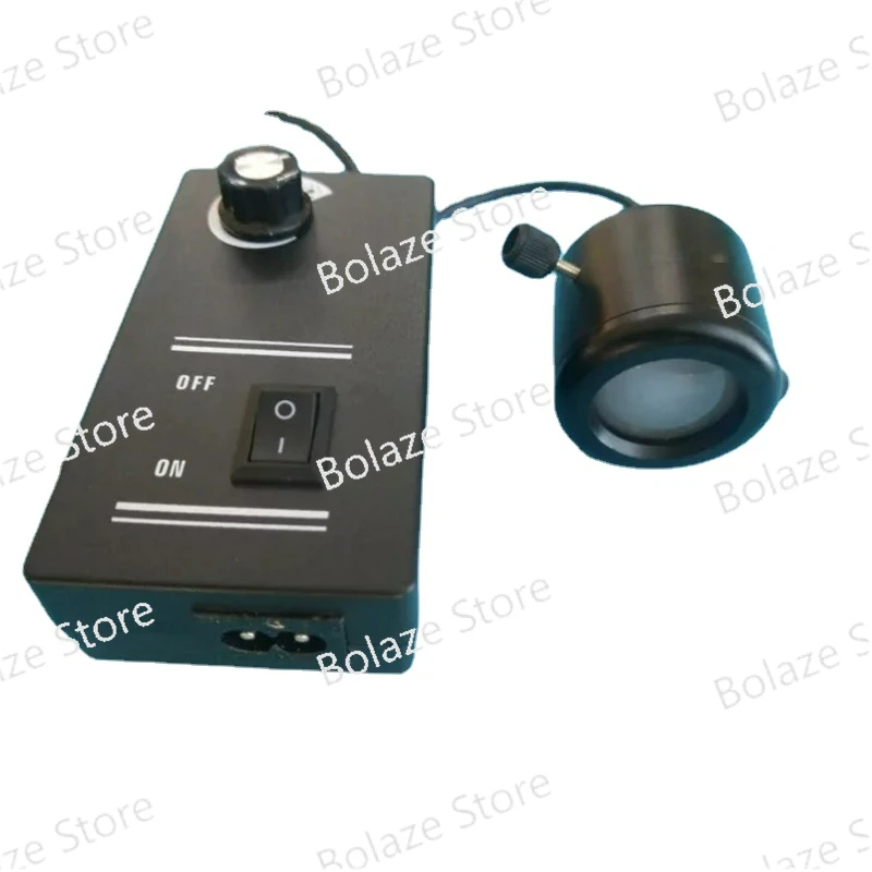 

12W Led Coaxial Light Source C-C-D Camera Microscope Machine Vision Light Source Connector 44mm