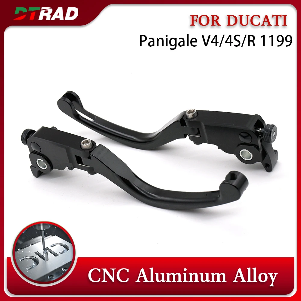 For DUCATI Panigale V4/4S/R 1199 Panigale CNC Aluminum Adjustable Brake Clutch Lever Motorcycle Modifications Accessories