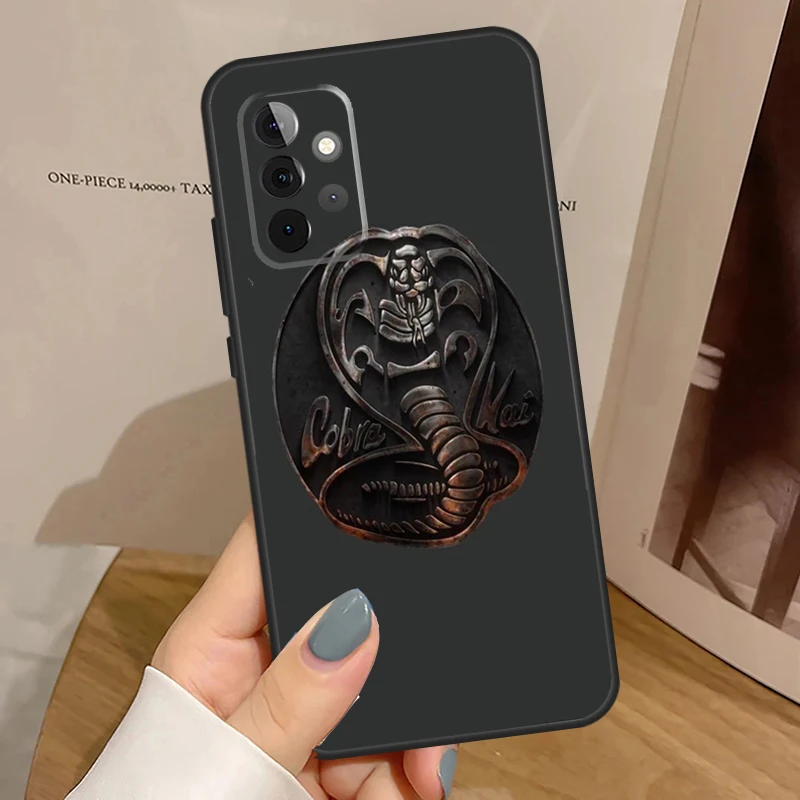 Cobra Kai Snake Case For Samsung Galaxy A34 A54 A14 A15 A35 A55 A52 A32 A12 A51 A71 A13 A23 A33 A53 Cover