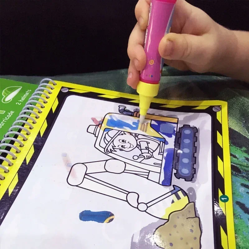 Bolígrafo mágico para dibujar con agua, bolígrafo de juguete para pintar con agua, tapete para escribir, bolígrafo para garabatear, herramienta de repuesto, juguete educativo para niños