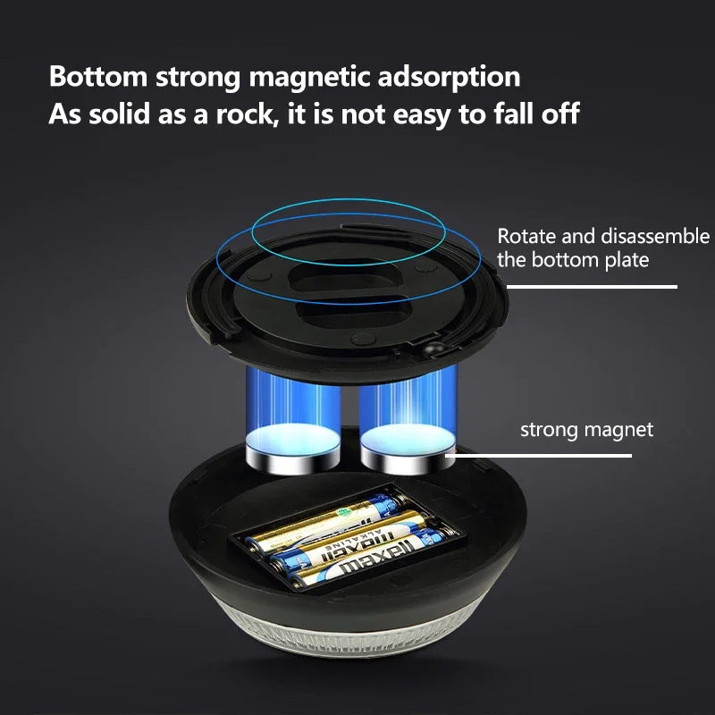 2 طرق الضوء سيارة الطوارئ منارة ضوء البطارية نسخة التعريفي مساعدة مصباح وامض تحذير ستروب ضوء السلامة فلاش إشارة