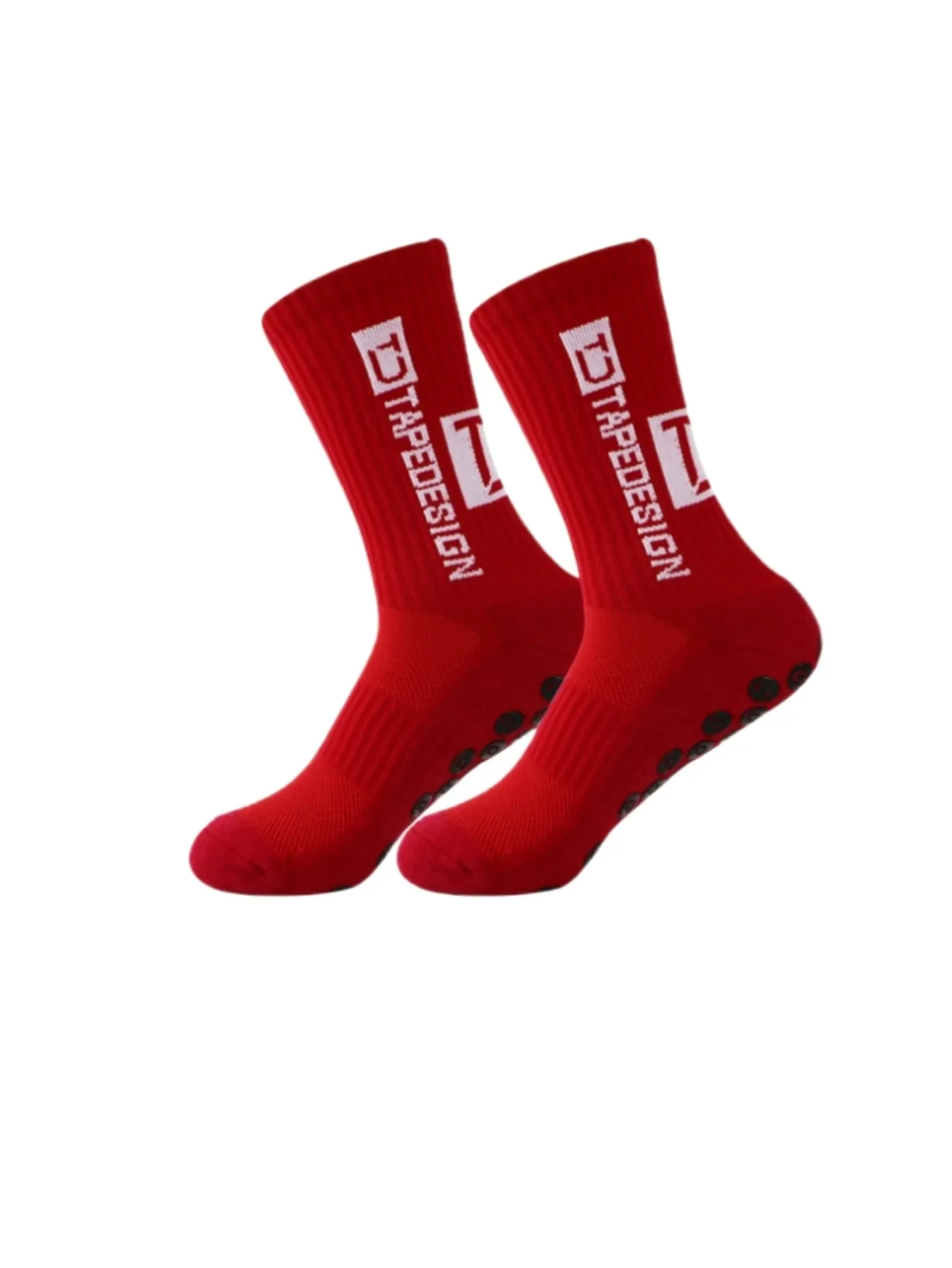 Calcetines de fútbol antideslizantes para hombre y mujer, medias redondas de silicona con agarre de ventosa, Ideal para deportes, béisbol y Rugby, nuevo estilo FS