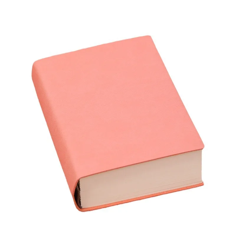 دفتر ملاحظات داخلي فارغ 360 ورقة من الجلد الصناعي الناعم، دفتر رسم بسيط، دفتر ملاحظات سميك للغاية، صغير طازج